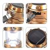 Portable USB Solar Rechargeable Lantern Outdoor Camping Light