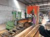 vertical log band saw with automatic cnc log carriage, wood vertical band sawmill
