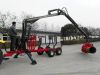 Forest log trailers with crane, log trailers with grapple