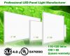 UL/DLC  approval led light Ultra Thin 120lm/w Ra80 led panel light 40w 600x600square light for Office Lighting