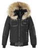 Leather Jackets for Men with Real Fox Fur