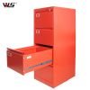 Southeast Asia popular Metallic 4 Drawer A4 Filing Cabinet in Red