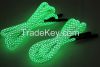 Glow in the Dark Paracord Shoelaces with fire starter