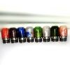 electronic cigarette ecig 510 drip tips made by epoxy resin and stainless  metal