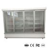 Glass Door Curtain Showcase For Commercial Refrigerator