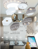 2016 Newest Smart Ceiling Music LED Light Changeable Color with APP Control