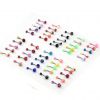 Acrylic basic style belly rings navel bar body piercing jewelry wholesale