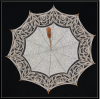 100% Hand Made Lace Sun Umbrella For Western Court Weddings White 