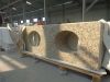 Brazil Butterfly Yellow Granite Bathroom Granite Vanity Top