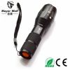 Rehcargeable zoomable led flashlight 18650 or 3XAAA battery