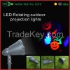 new 12W LED patent Snowflake Christmas outdoor projection lamp christm