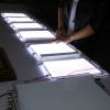 A3 Double Sided Estate Agent Office Window LED Acrylic Poster Frame Display Light Boxes Cable Hanging Kits System