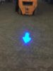 Arrow Blue Point Led Warning Light Lamp Arrow Beam Forklift Blue Light for forklift