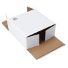 Custom small foldable corrugated paper box