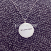 An Awsome Personalized Custom Photo Engrave Silver necklace gift!!!!!