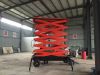 Electric hydraulic goods freight elevator warehouse cargo material scissor lifting platform price