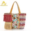 2016 fashion new design ethnic shoulder bag boho bag fabric shoulder bag for women 