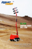 LED high telescopic hydraulic mast diesel mobile emergency Light Tower lighting