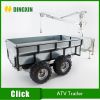 ATV trailer with Crane