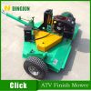 ATV Lawn finish mower with engine