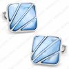 White mother of pearl mens cufflinks