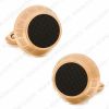 Classical cufflinks rose-gold color