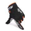 Unisex Nylon Silica Gel Driving Gloves Full Fingers Thick Skidproof Outdoor Cycling Mittens