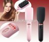 Electric Ionic Steam  Hair Straightener Brush with LCD Display