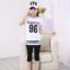 Summer Baby Kids Girl LOVE T-shirt Outfits Tops + Pants Set Clothes