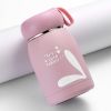 New design factory travel kids school stainless steel mini portable handle cheap small cute rabbit water bottle