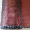 RED and silver Carbon fiber fabric/cloth,Metallic carbon fiber fabric 100cm wide