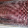 RED and silver Carbon fiber fabric/cloth,Metallic carbon fiber fabric 100cm wide