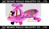 plastic injection moulding for children swing toy car mould 