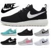 Wholesale Nike Roshe Running Shoes or Women and Men, White Black High Quality Sneakers Outdoor Shoes Breathable Lightweight Jogging Shoes