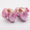 little princess shoe for age 3 to 9,toe caps sandals with high heel ,the show shoes