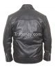 Black Full Sleeve Original Leather Casual Jacket