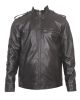 Liquidus Men's Leather Biker Jacket