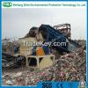 Double shaft shredder for plastic/wood/tire/foam/kitchen waste/animal