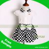 New Arrival Hot Sale White Blouses & Pants Children Clothes Sets for Summer 2017