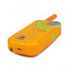 PETINCCN P681 660M Remote Dog Training Collars Waterproof and Rechargeable with Four Functions of Range Finding Tone Vibrating Static Shock Trainer Collar 1Collar Orange