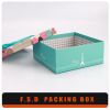 Bow Ribbon Paper Gift Box With PVC Window