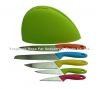 High quality 5pcs kitchen knife set with shell shape holder