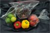 plastic bags, fruit bags, vegetable bags, produce bags, grape bags, cherry bags, food bags, pouch, stand-up pouches, reclosable bags, zipper bags, slider bags