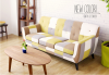 Simple Modern Style Fabric Sofa