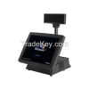 new All In One Touch Screen POS System with Customer Display capacitiv