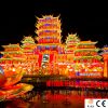 Chinese  traditonal silk lighting lanterns festival decoration outdoor