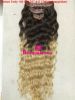 CLIP IN HUMAN HAIR EXTENSION 24 INCHES
