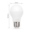 Hot Sales 6w E27 B22 RGBW color xchange smart led bulb