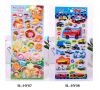 Excellent quality none-toxic custom animal design kids room decorated decor 3d foam puffy sticker for scrapbook