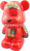 Hot selling Novelty Lovely Plastic Bear Coin Box with sound